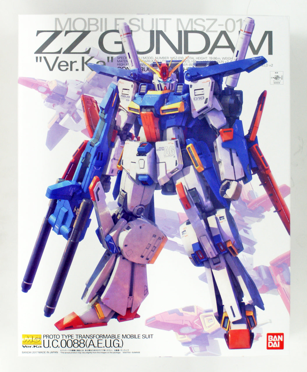 MG 1/100 ZZ Gundam Ver. Ka