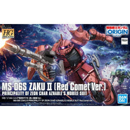 HG 1/144 MS-06S ZAKU III PRINCIPALITY OF ZEON CHAR AZNABLE'S MOBILE SUITS Red Comet Ver.