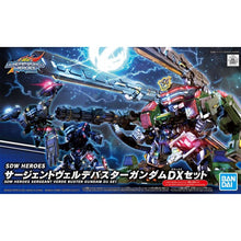 Load image into Gallery viewer, SDW HEROES SERGEANT VERDE BUSTER GUNDAM DX SET
