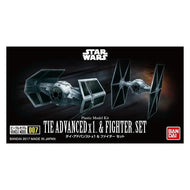 VEHICLE MODEL 007 TIE ADVANCED x 1 & FIGHTER SET